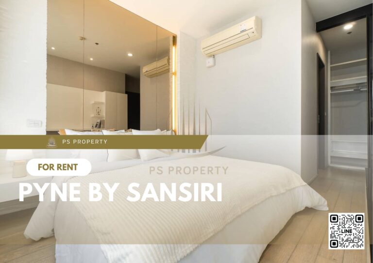 PS51221 – Condo Near BTS Ratchathewi Station For Rent , Two bedroom unit at Pyne by Sansiri