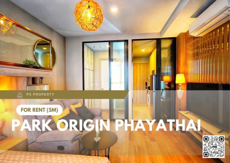 PS84219 – Condo Near BTS Phayathai Station For Rent , One bedroom unit at PARK ORIGIN PHAYATHAI
