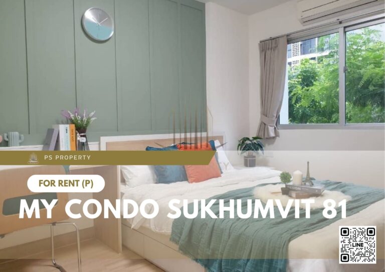 PS13638 – Condo Near BTS On Nut Station For Rent , One bedroom unit at My Condo Sukhumvit 81