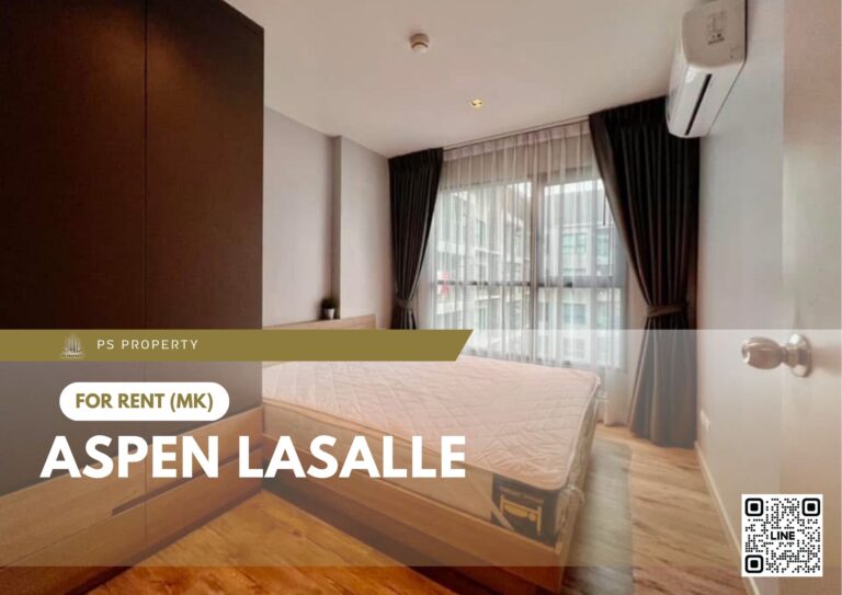 PS98353 – Condo Near MRT Si La Salle Station For Rent , One bedroom unit at Aspen Lasalle
