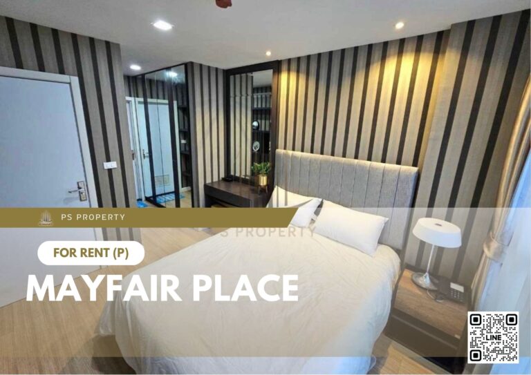 PS34223 – Condo Near BTS Punnawithi Station For Rent , One bedroom unit at Mayfair Place
