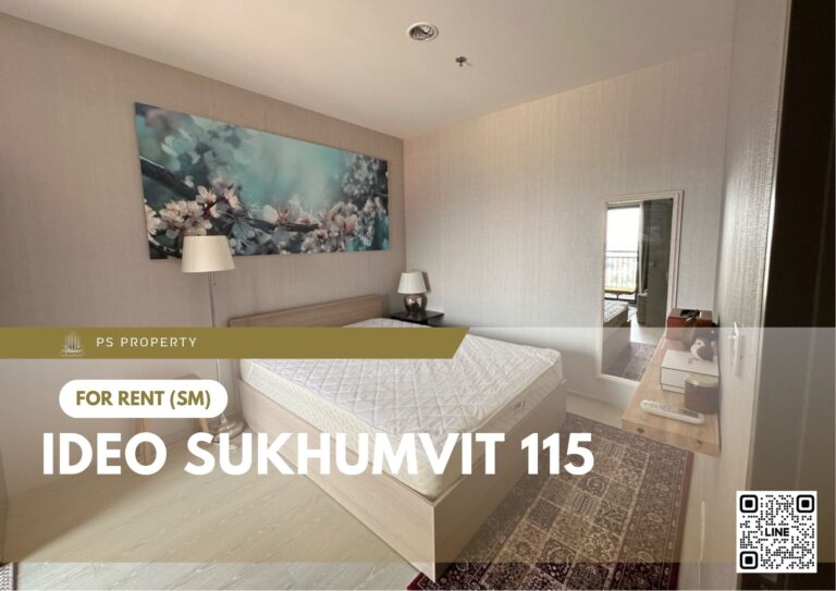 PS98654 – Condo Near BTS Pu Chao Station For Rent , One bedroom unit at IDEO Sukhumvit 115