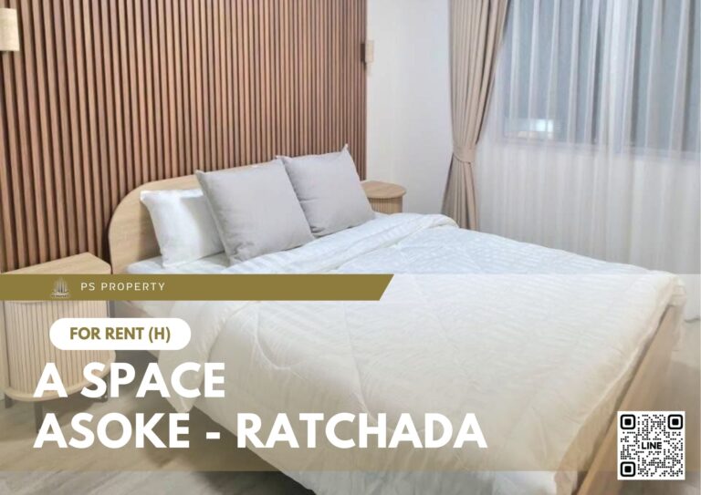 PS98734 – Condo Near MRT Phra Ram 9 Station For Rent , One bedroom unit at A Space Asoke – Ratchada