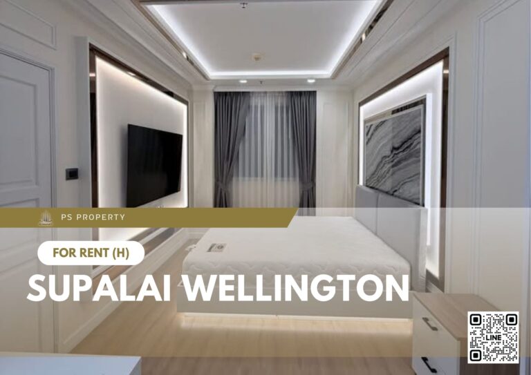 PS98759 – Condo Near MRT Thailand Cultural Centre Station For Rent , One bedroom unit at Supalai Wellington