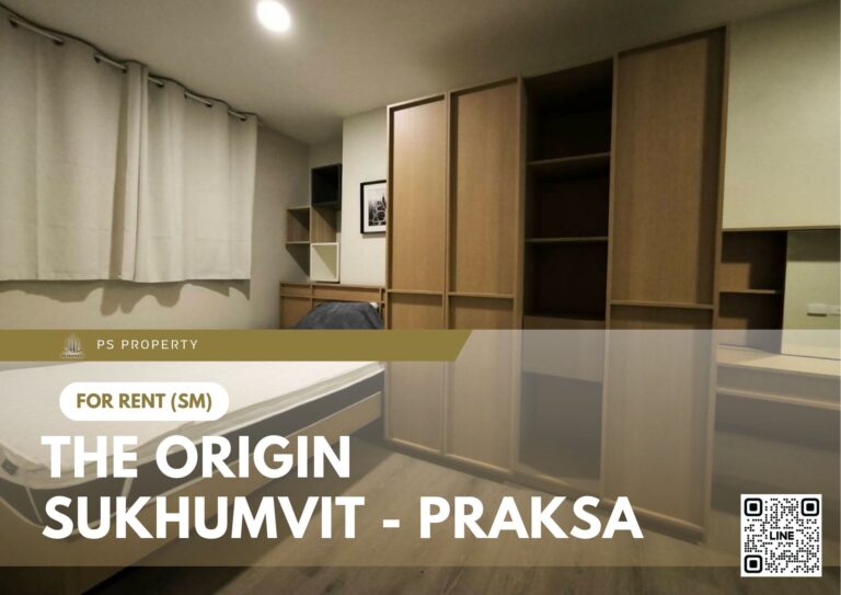 PS98828 – Condo Near BTS Phraek Sa Station For Rent , One bedroom unit at The Origin Sukhumvit – Praksa
