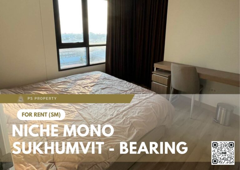 PS98866 – Condo Near BTS Bearing station For Rent , One bedroom unit at Niche Mono Sukhumvit – Bearing