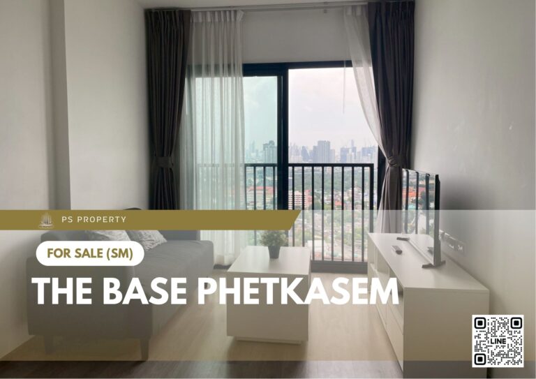 PS99017 – Condo Near MRT Phetkasem 48 Station For Sale , One bedroom unit at The Base Phetkasem