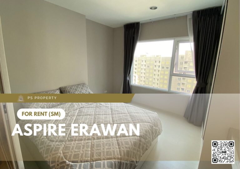 PS96989 – Condo Near BTS Chang Erawan Station For Rent , One bedroom unit at Aspire Erawan