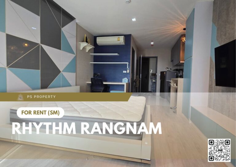 PS96962 – Condo Near BTS Victory Monument Station For Rent , One bedroom unit at Rhythm Rangnam