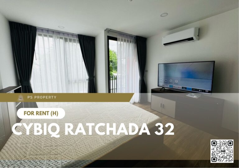 PS96942 – Condo Near BTS PhahonYothin 24 Station For Rent , One bedroom unit at Cybiq Ratchada 32