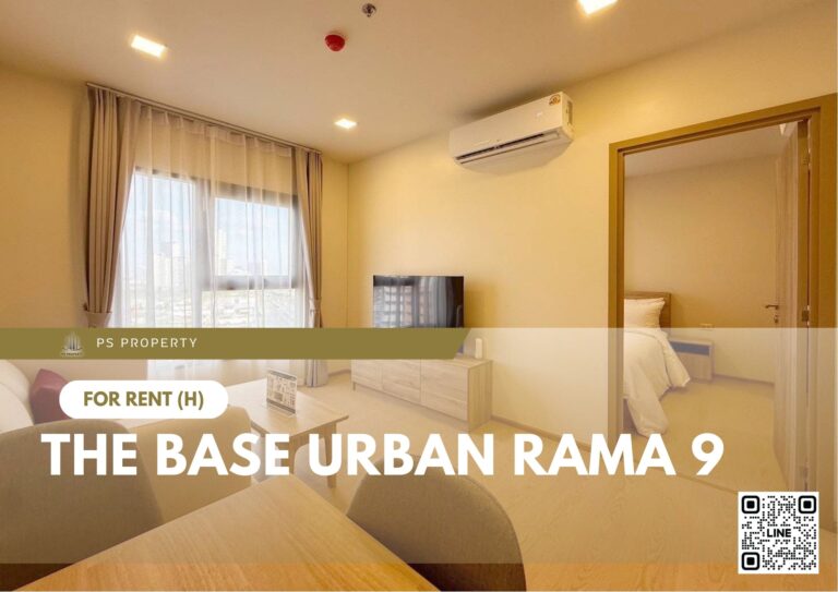 PS96687 – Condo Near MRT Phra Ram 9 Station For Rent , One bedroom unit at The Base Urban Rama 9