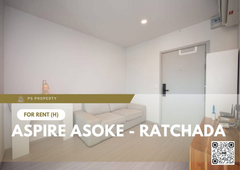 PS97087 – Condo Near MRT Phra Ram 9 Station For Rent , One bedroom unit at Aspire Asoke – Ratchada