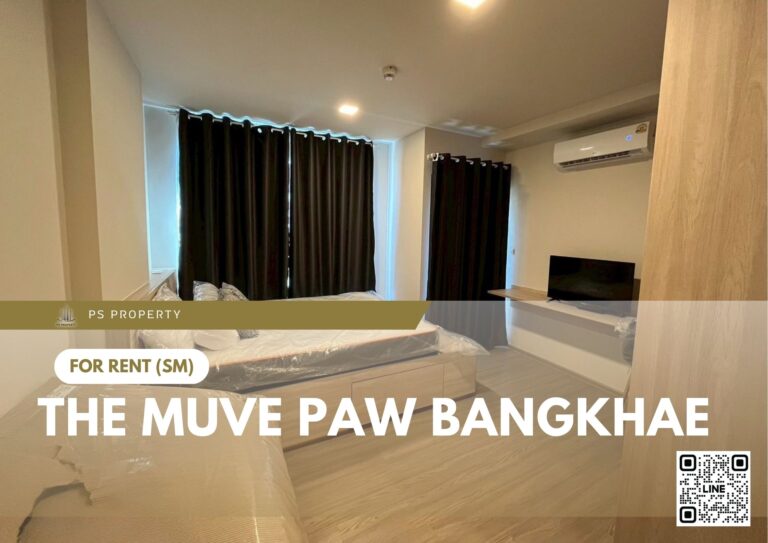 PS96736 – Condo Near BTS Bang Wa Station For Rent , One bedroom unit at The Muve Paw Bangkhae