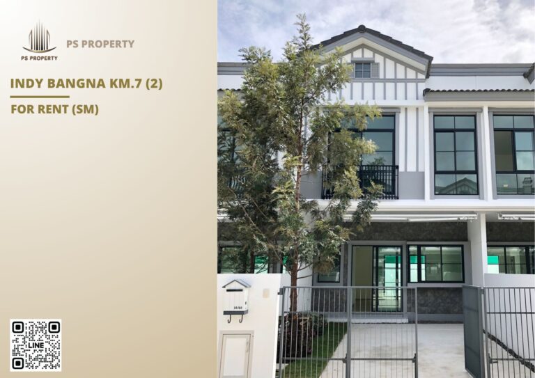 PS97303 – House Near MRT Si Iam Station For Rent , at Indy Bangna Km.7 (2)