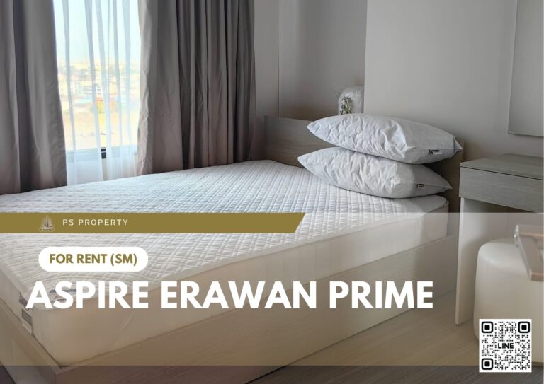 PS97311 – Condo Near BTS Chang Erawan Station For Rent , One bedroom unit at Aspire Erawan Prime
