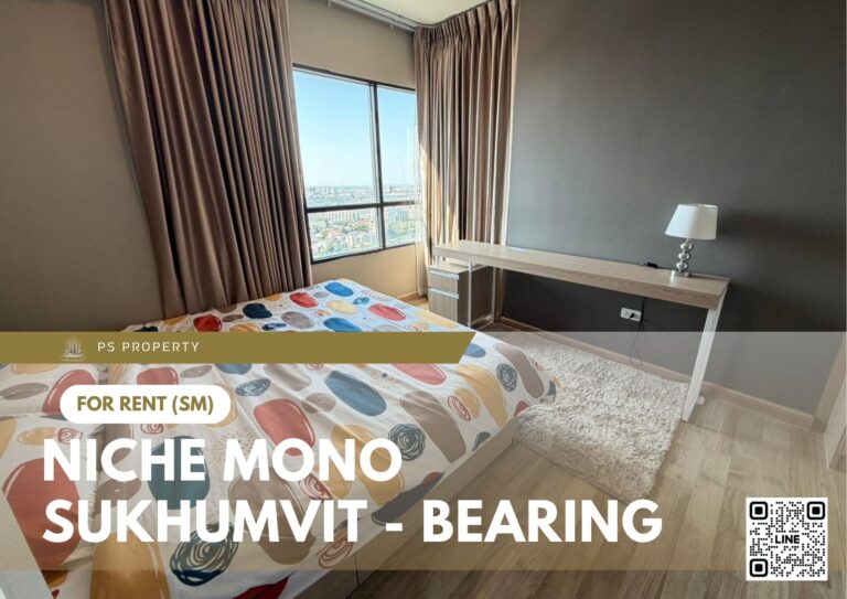 PS97355 – Condo Near BTS Bearing station For Rent , One bedroom unit at Niche Mono Sukhumvit – Bearing