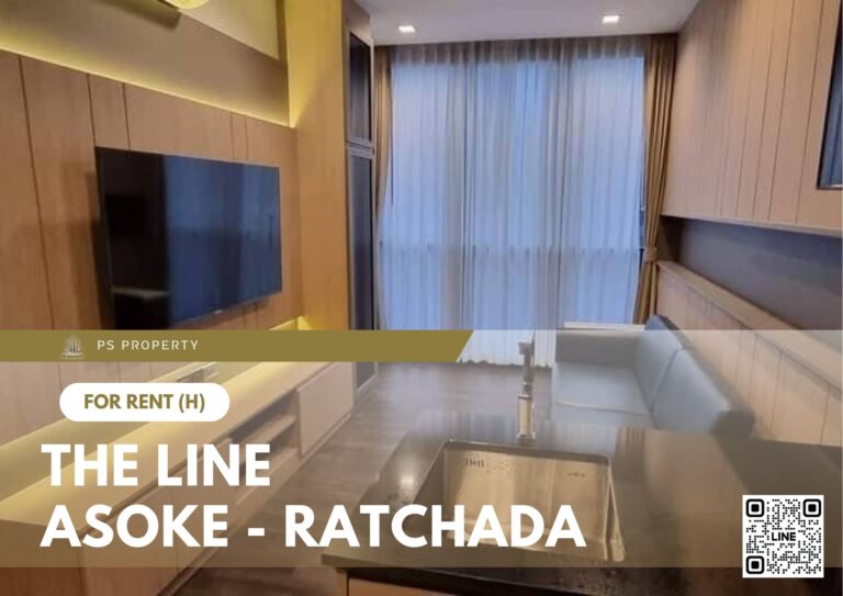 PS99777 – Condo Near MRT Phra Ram 9 Station For Rent , One bedroom unit at The LINE Asoke – Ratchada