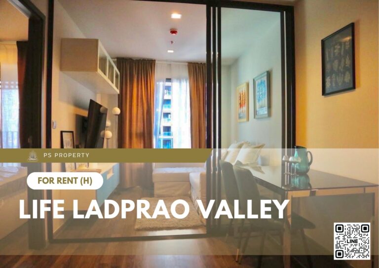 PS99917 – Condo Near BTS Ha Yaek Lat Phrao station For Rent , One bedroom unit at Life Ladprao Valley