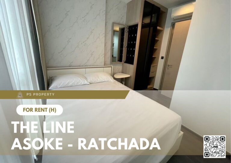 PS99821 – Condo Near MRT Phra Ram 9 Station For Rent , One bedroom unit at The LINE Asoke – Ratchada