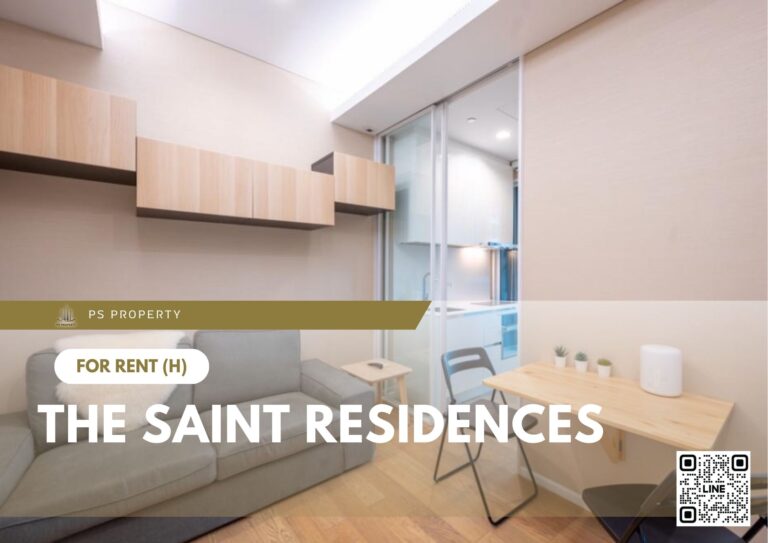 PS83000 – Condo Near MRT PhahonYothin Station For Rent , One bedroom unit at The Saint Residences