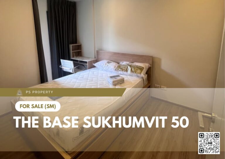 PS100184 – Condo Near BTS On Nut Station For Sale , One bedroom unit at The Base Sukhumvit 50
