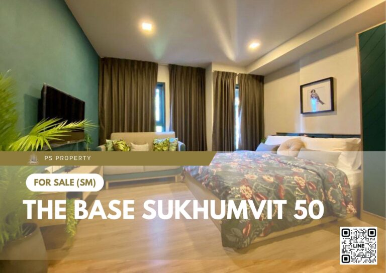 PS100212 – Condo Near BTS On Nut Station For ฆฟสำ , One bedroom unit at The Base Sukhumvit 50