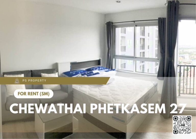 PS71358 – Condo Near MRT Bang Wa Station For Rent , One bedroom unit at Chewathai Phetkasem 27