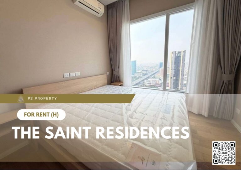 PS100331 – Condo Near MRT PhahonYothin Station For Rent , One bedroom unit at The Saint Residences