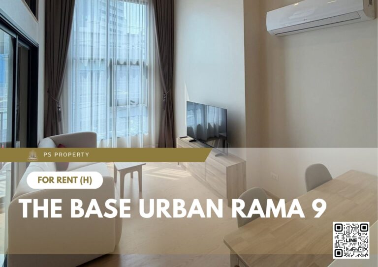 PS100462 – Condo Near MRT Phra Ram 9 Station For Rent , One bedroom unit at The Base Urban Rama 9