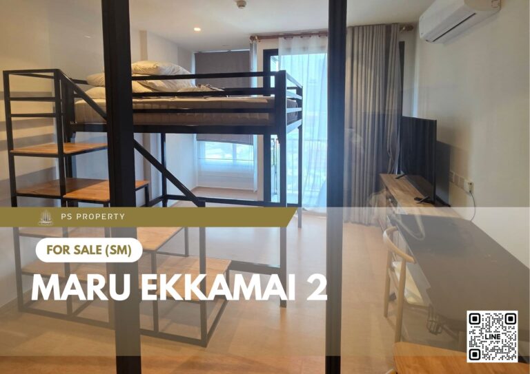 PS100557 – Condo Near BTS Ekkamai Station For Sale , One bedroom unit at MARU EKKAMAI 2