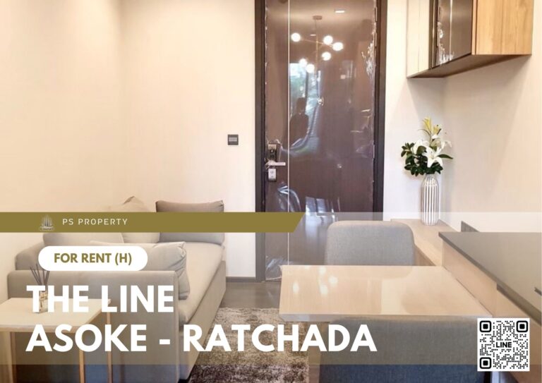 PS100666 – Condo Near MRT Phra Ram 9 Station For Rent , One bedroom unit at The LINE Asoke – Ratchada