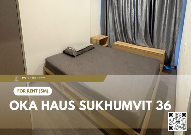 PS100549 – Condo Near BTS Thong Lo Station For Rent , One bedroom unit at OKA HAUS Sukhumvit 36
