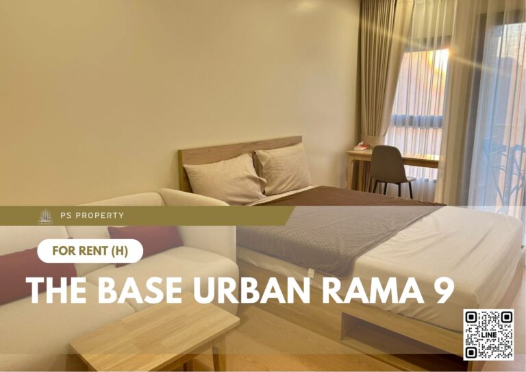 PS100749 – Condo Near MRT Phra Ram 9 Station For Rent , One bedroom unit at The Base Urban Rama 9
