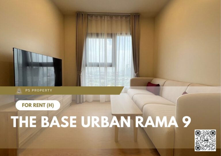 PS100776 – Condo Near MRT Phra Ram 9 Station For Rent , One bedroom unit at The Base Urban Rama 9
