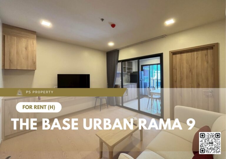 PS100788 – Condo Near MRT Phra Ram 9 Station For Rent , One bedroom unit at The Base Urban Rama 9