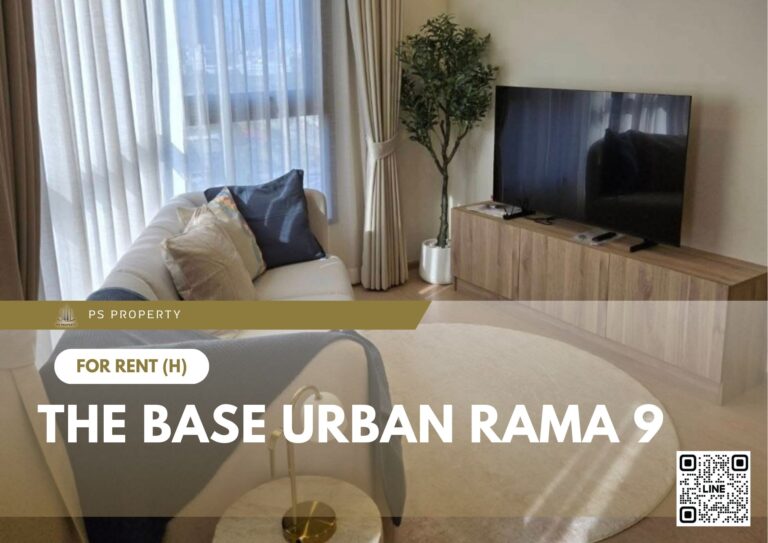 PS100763 – Condo Near MRT Phra Ram 9 Station For Rent , One bedroom unit at The Base Urban Rama 9