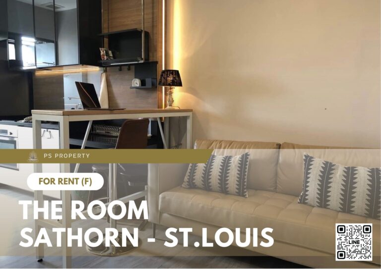 PS101036 – Condo Near BTS Surasak Station For Rent , One bedroom unit at The Room Sathorn – St.Louis