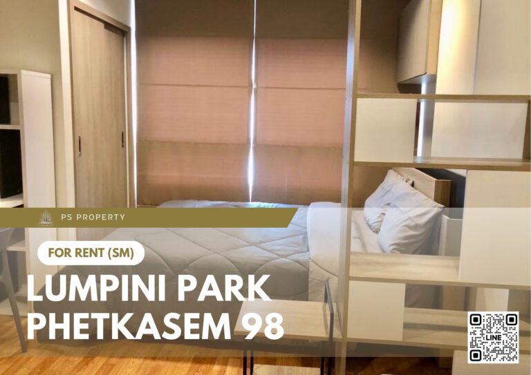 PS99213 – Condo Near MRT Lak Song Station For Rent , One bedroom unit at Lumpini Park Phetkasem 98