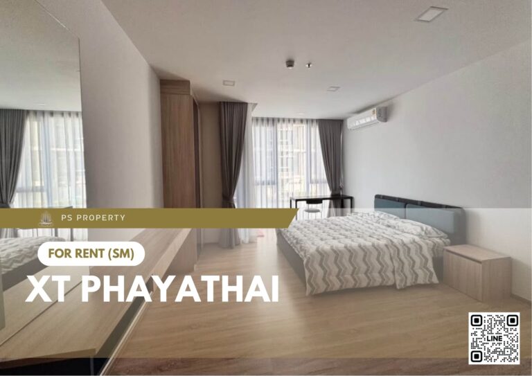 PS99257 – Condo Near BTS Phaya Thai / ARL Ratchaprarop Station For Rent , One bedroom unit at XT PHAYATHAI