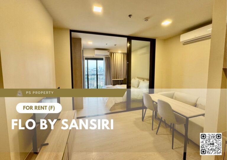 PS101176 – Condo Near BTS Klong San Station For Rent , One bedroom unit at FLO by Sansiri
