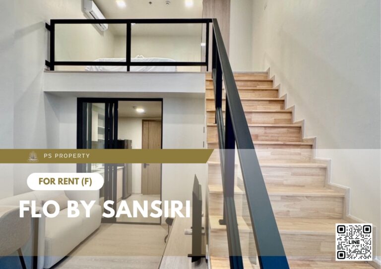 PS101191 – Condo Near BTS Klong San Station For Rent , One bedroom unit at FLO by Sansiri