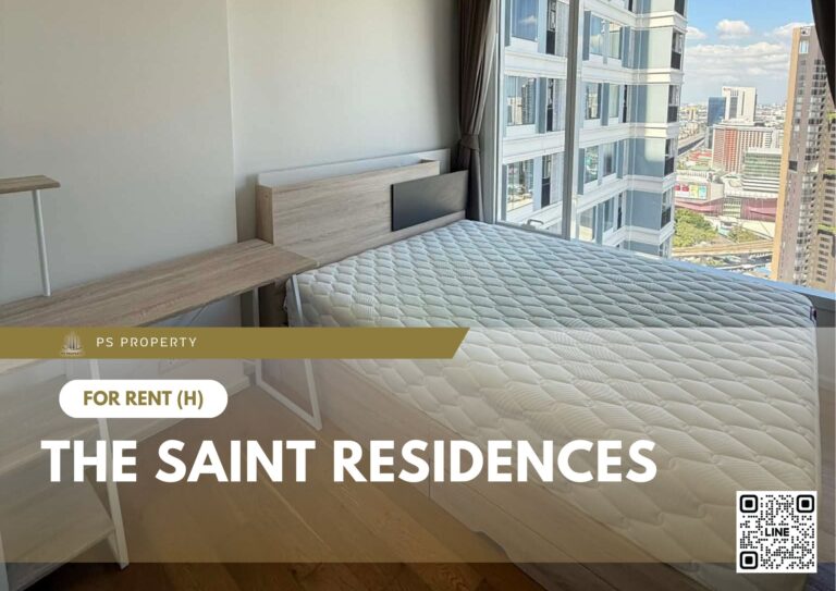 PS96727 – Condo Near MRT PhahonYothin Station For Rent , One bedroom unit at The Saint Residences