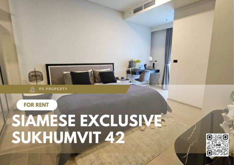 PS98170 – Condo Near BTS Ekkamai Station For Rent , Two bedroom unit at Siamese Exclusive Sukhumvit 42