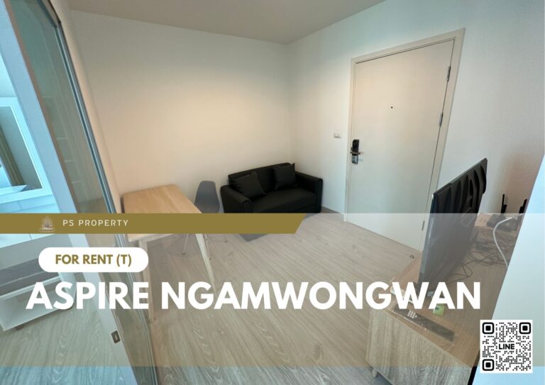 PS99269 – Condo Near BTS Kasetsart University Station For Rent , One bedroom unit at Aspire Ngamwongwan