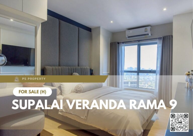 PS101267 – Condo Near MRT Phra Ram 9 Station For Sale , One bedroom unit at Supalai Veranda Rama 9