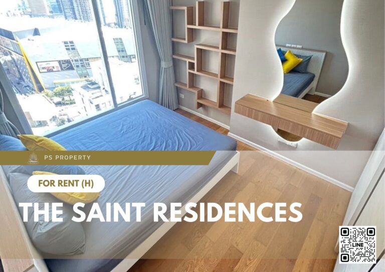 PS101336 – Condo Near MRT PhahonYothin Station For Rent , One bedroom unit at The Saint Residences