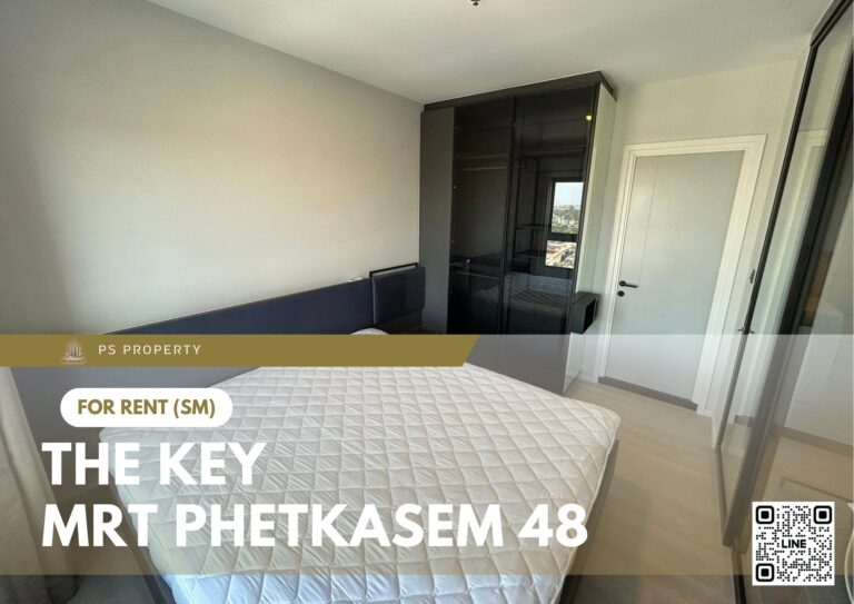 PS99297 – Condo Near MRT Phetkasem 48 Station For Rent , One bedroom unit at The Key MRT Phetkasem 48