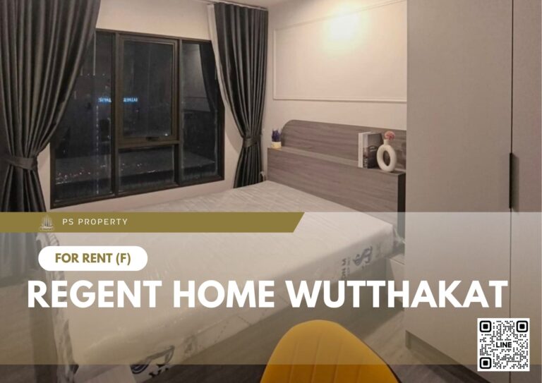 PS98888 – Condo Near BTS Wutthakat Station For Rent , One bedroom unit at Regent Home Wutthakat