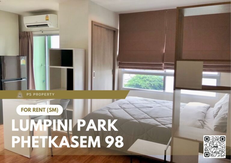 PS99396 – Condo Near MRT Lak Song Station For Rent , One bedroom unit at Lumpini Park Phetkasem 98