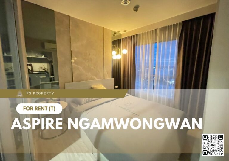 PS99477 – Condo Near BTS Kasetsart University Station For Rent , One bedroom unit at Aspire Ngamwongwan